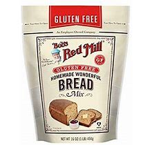 Bob's Red Mill Gluten Free Homemade Wonderful Bread Mix 16 Ounce Pack