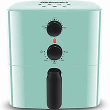 Elite Gourmet EAF-3218BL Personal 1.1Qt Compact Space Saving Electric Hot Air Fryer Oil-Less Healthy Cooker, Timer & Temperature Controls