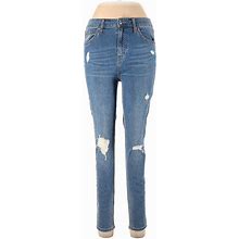 Wild Fable Jeans - High Rise Skinny Leg Denim: Blue Bottoms - Women's Size 10 - Medium Wash