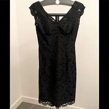 Lilly Pulitzer Dresses | Lilly Pulitzer Rosaline Black Lace Dress - Never Worn - Size: 00 | Color: Black | Size: 00