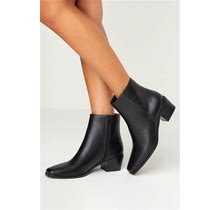 Black Low Ankle Booties | Womens | 8 (Available In 8.5, 7.5, 7, 6.5, 6, 5.5, 9, 10, 11) | Lulus