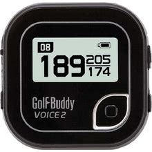 Golfbuddy Voice 2 Handheld GPS, Black