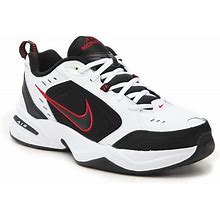 Nike Air Monarch IV Training Shoe | Men's | White/Red/Black | Size 9 | Athletic | Sneakers | Cross Training