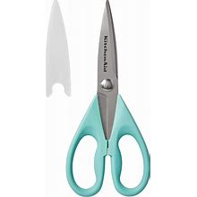 Kitchenaid All Purpose Kitchen Shears With Protective Sheath For Everyday Use, Dishwasher Safe Stainless Steel Scissors With Comfort Grip, 8.72-Inch