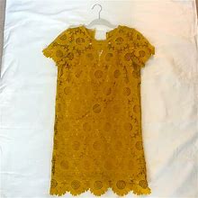 Loft Dresses | Yellow Ann Taylor Loft Dress | Color: Gold | Size: 0P