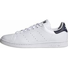 Adidas Originals Men's Stan Smith (End Plastic Waste) Sneaker, White/White/Collegiate Navy, 10.5