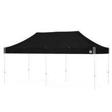 E-Z Up Canopy Tent: Canopy Tent, Polyester, Steel, 11 ft 5 In, 6 ft 9 In, 10 ft X 20 Ft, 20 ft Model: EC3STL20KFWHTBK