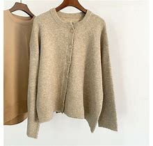 Toteme Noma Asymmetric Knit Sweater