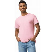 Gildan G500 Adult Unisex 5.3 Oz Cotton Tshirt Small Light Pink