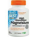 Doctor's Best - High Absorption Magnesium 240 Tablets