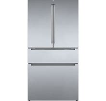 Bosch 800 Series 36" Stainless Steel Counter-Depth 4-Door Refrigerator At ABT