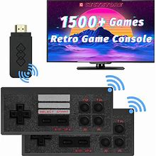 Plug & Play Video Games Retro Game Console With 1500 Retro Video Games, HDMI HD Output NES Retro Game Console Wireless, Old Arcade Plug And Play Video Games Console Is An Gift Choice For Children And Adults