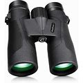 Skygenius 10X42 Binoculars For Bird Watching, Antifog Waterproof Binoculars For Adults, Bak-4 Roof Prism Quick Focus HD Binoculars For Sporting