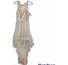 Macy's Dresses | High Low Prom Dress | Color: Cream | Size: 7J