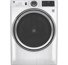 GE Ultrafresh Vent System 4.8-Cu Ft Stackable Steam Cycle Front-Load Washer (Whi