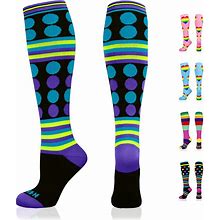 NEWZILL Medical Compression Socks For Women And Men Circulation 20-30 Mmhg Best Compression Stockings For Running Athletic Travel Flight Nurses