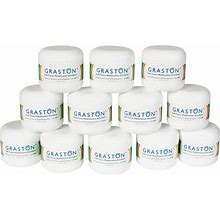 Graston Soft Tissue Mobilization Emollient With Arnica - Professional Grade Therapy Cream For IASTM & Fascia Treatment (12 Pack)