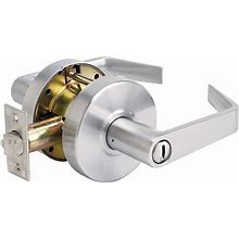 Master Lock Privacy Door Lock, Commercial Lever Style Handle, Brushed Chrome, SLCHPV26D