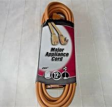 Cci Coleman Cable Major Appliance Cord / Extension Cord No. 03535 - 12
