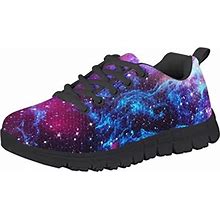 Dellukee Boys Girls Shoes Size 10.5 11.5 12 13 1 2 3 3.5 4 5 6 7 Kids Breathable Lightweight Non Slip Lace-Up Athletic Tennis Walking Running Sneaker