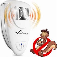 Ultrasonic Squirrel Repeller - Get Rid Of Squirrels In 72 Hours Or It's FREE