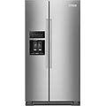 Kitchenaid KRSF705H 36 Inch Wide 24.8 Cu. Ft. Energy Star Rated Side By Side Refrigerator With Printshield™ Finish Printshield Stainless Refrigeration