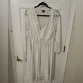 Torrid Dresses | Torrid Embroided Boho Off White Dress | Color: White | Size: 2X
