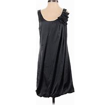 H&M Cocktail Dress - Slip Dress: Black Dresses - Women's Size 2