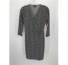 Pre-Owned Talbots Black Size Small Short Long Sleeve Dress