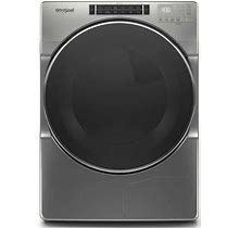 WGD8620HC 27" Whirlpool 7.4 Cu. Ft. Front Load Gas Dryer With Steam Refresh Cycle And Intuitive Controls - Chrome Shadow