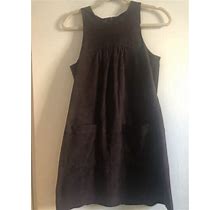Joie Brown Suede Mini Dress, Size Xs, Originally $698