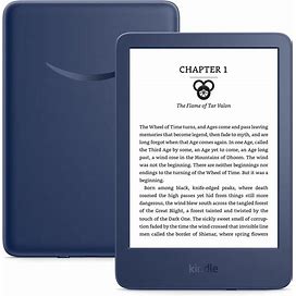 Amazon Kindle - The Lightest And Most Compact Kindle, With Extended Battery Life, Adjustable Front Light, And 16 GB Storage - Denim