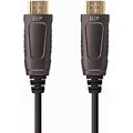 Monoprice 8K Ultra High Speed Fiber Optic Certified HDMI Cable - HDMI 2.1, 8K@60Hz, 4K@120Hz, 48Gbps, HDR, VRR, Active Optical Cable (AOC), 49Ft,