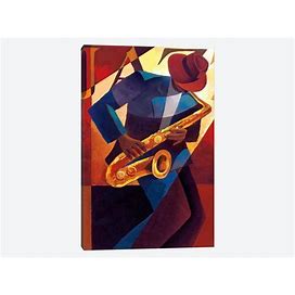 Keith Mallett Canvas Prints - Bebop ( Music > Jazz Art) - 26x18 in
