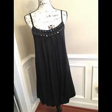 Sangria Dresses | Sangria Little Black Shift Dress Size 10 | Color: Black | Size: 10