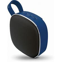 Hypergear Fabrix Mini 3-Watt Portable Bluetooth Rechargeable Speaker With Microphone, 15564, Blue