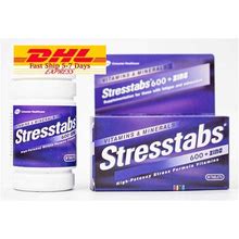 60 Tabs Stresstabs 600 + Zinc Vitamin + Minerals High Potency Stress Formula M