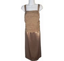 Jessica Howard Bronze Brown Mother Of The Bride Dress Womens Petite 16