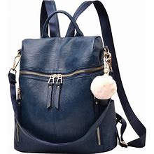 ERFEI Backpack Purse For Women Large Capacity Multipurpose Travel Bag Leather Backpack Shoulder Bag Womens Backpacks