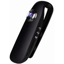 Security Camera Body Camera HD 1080P Wearable Mini Pen Camera Portable Pocket Cam Video Recorder One Key Fast Record For Home/Office On Clearance