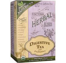 Mate Factor Functional Herbal Blends - Digestive Tea With Prebiotics | 20 Bags