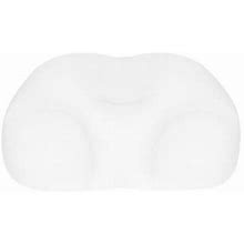 Taykoo Micro Airballs Filling Pillow 3D Washable Headrest Home Travel Bedding Comfortable Ergonomic Pillows(White)