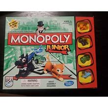 Monopoly Jr Hasbro Gaming My First Monopoly Game Jr A6984