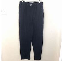 Roaman's Pants & Jumpsuits | Roamans Navy Blue Lounge Sweatpants Pockets Elastic Pull On Waist Size 22/24 1X | Color: Blue | Size: 1X