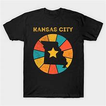 Kansas City Missouri Vintage Distressed Souvenir T-Shirt
