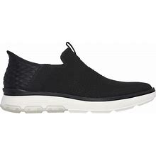 Skechers Men's Slip-Ins MN: Casual Glide Cell - Waylen Loafer Shoes | Size 9.5 | Black | Textile | Vegan