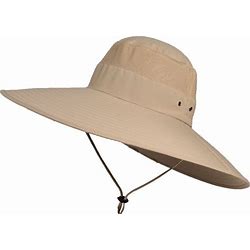 Unisex Wide Brim Fishing Hat Outdoor Waterproof Sun Hat For Adventures Stylish Mountaineering Cap With UV Protection Fashionable Panama Hat Fishing