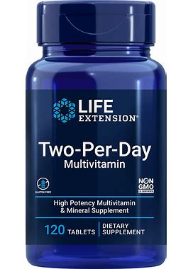 Life Extension Two-Per-Day Multivitamin, 120 Multivitamin Tablets