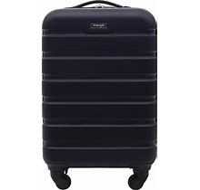 Wrangler 20" Spinner Carry-On Luggage, Navy Blue