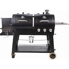 PIT BOSS PB1230SP Wood Pellet And Gas Combo Grill, Black